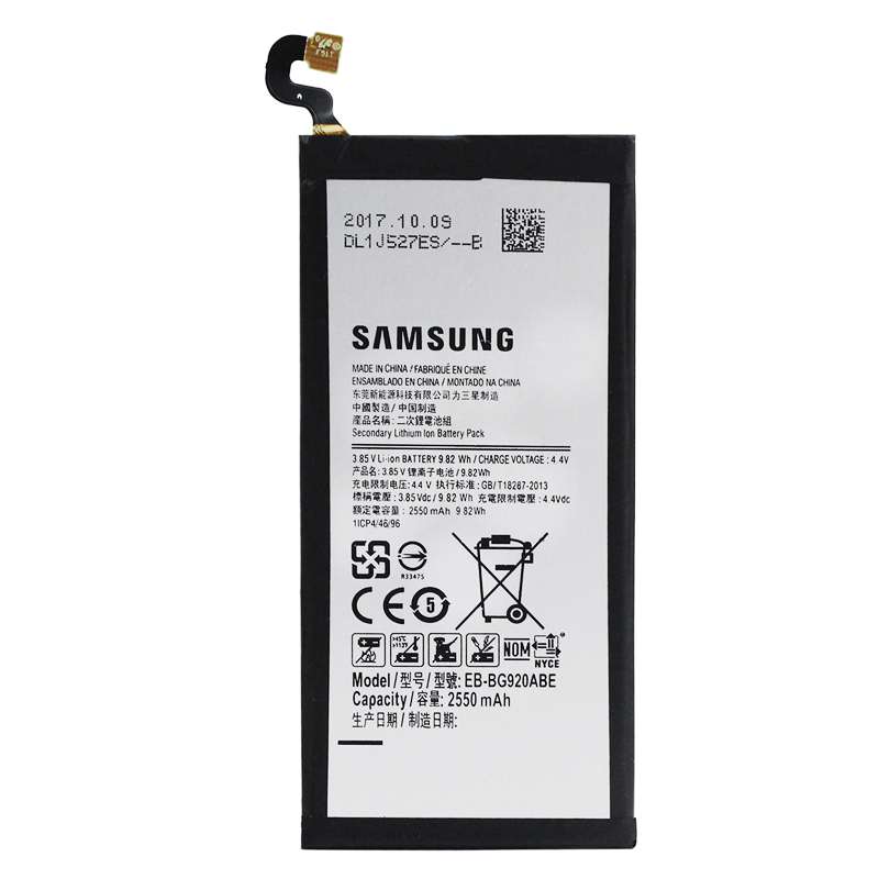 Samsung Galaxy S6 EB-BG920ABE original battery wholesale