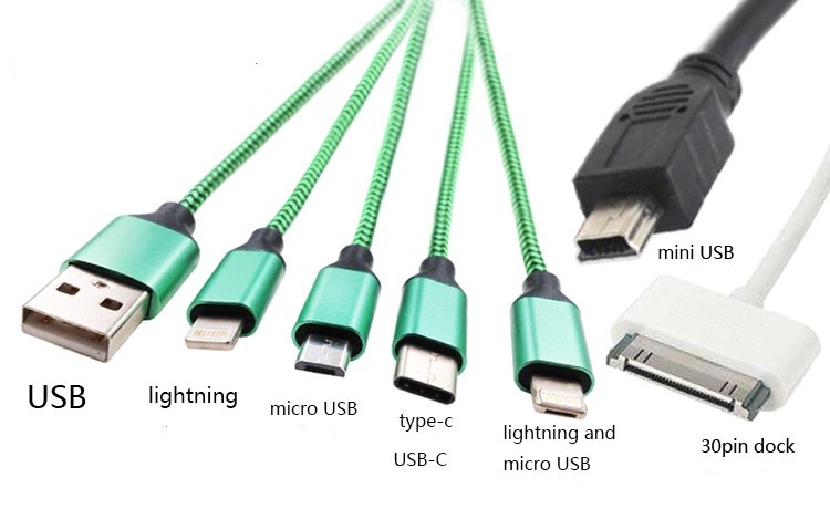 difference between different USB data cables
