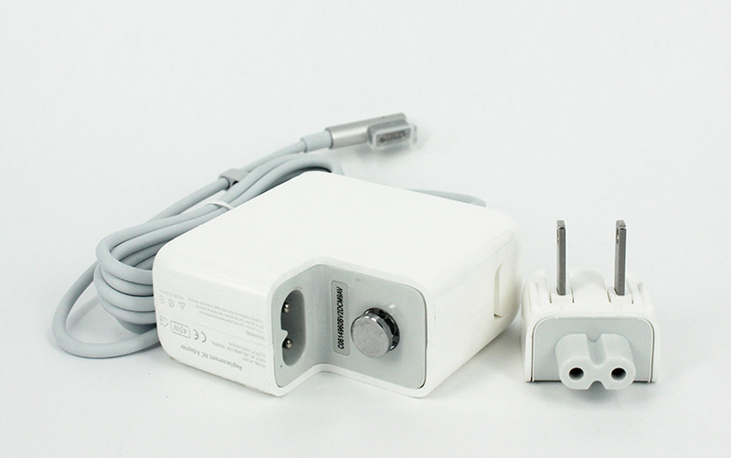 Internal parts of the MacBook power adapter