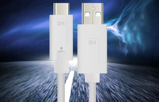 A USB data cable - 50% shorter charging time