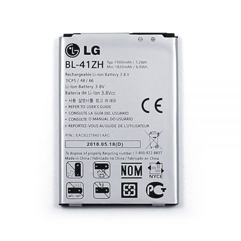 LG BL-41ZH Leon L50 H345 MS345 D213N Tribu original battery wholesale