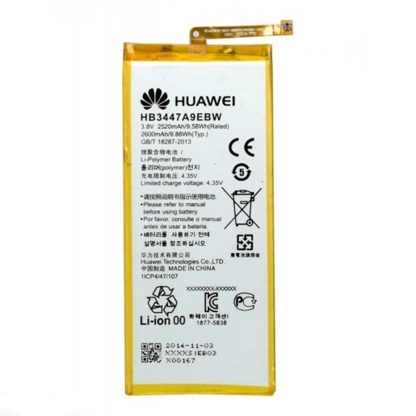 Huawei Ascend P8 - Original HB3447A9EBW battery wholesale