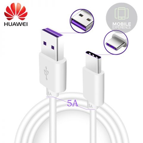Original OEM Huawei HL1289 5A USB 3.1 Type C Superfast Charging Data Cable