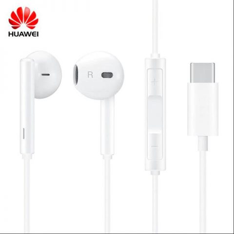 Genuine Original Huawei P20 Pro CM33 USB-C Stereo Headphones In-Ear earphone wholesale