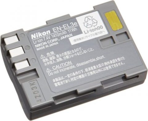 EN-EL3E Battery for Nikon D50 D70 D70s D80 D90 D100 D200 D300 D300S D700 Camera