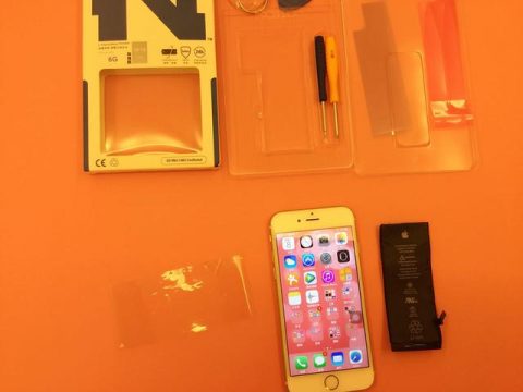 iPhone6 mobile phone battery replacement method