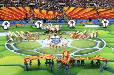 the opening of the World Cup