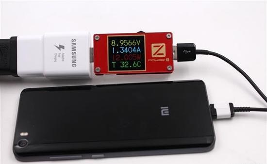 Samsung S9 original charger test