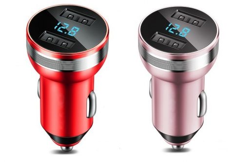 What should I do if the car USB charger is charging slowly?