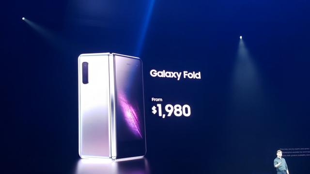 Samsung Galaxy Fold price